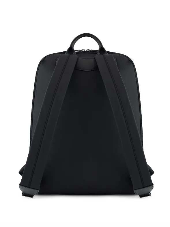 Emporio Armani nylon round backpack
