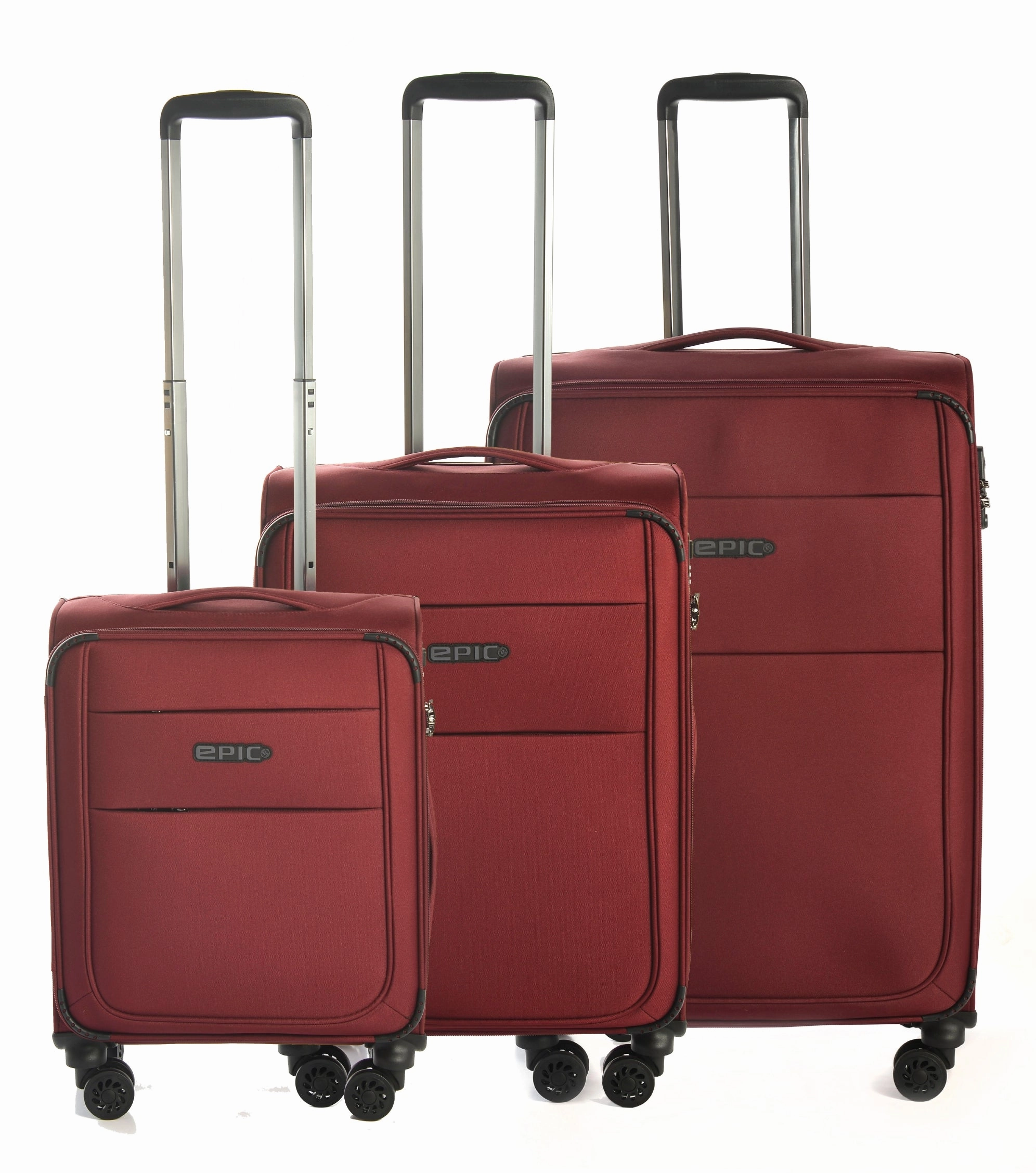 Epic DiscoveryULTRA 3 Piece Set (21"/25"/29") 4-Wheel Luggage Sets