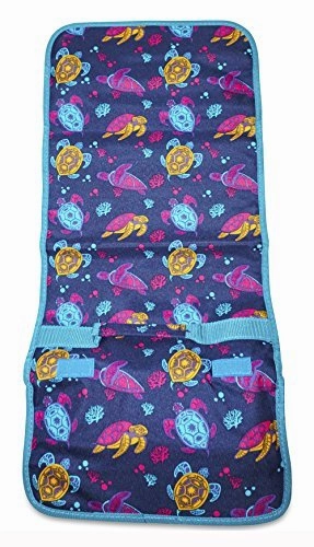Ever Moda Hanging Toiletry Bag Nautical Sea Turtle