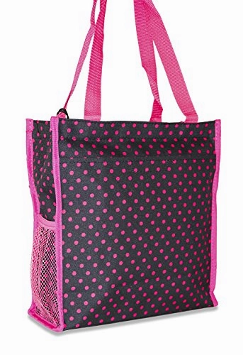 Ever Moda Polka Dot Tote Bag