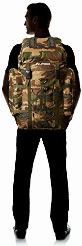 Everest Woodland Camo Hiking Pack, Camouflage, One Size