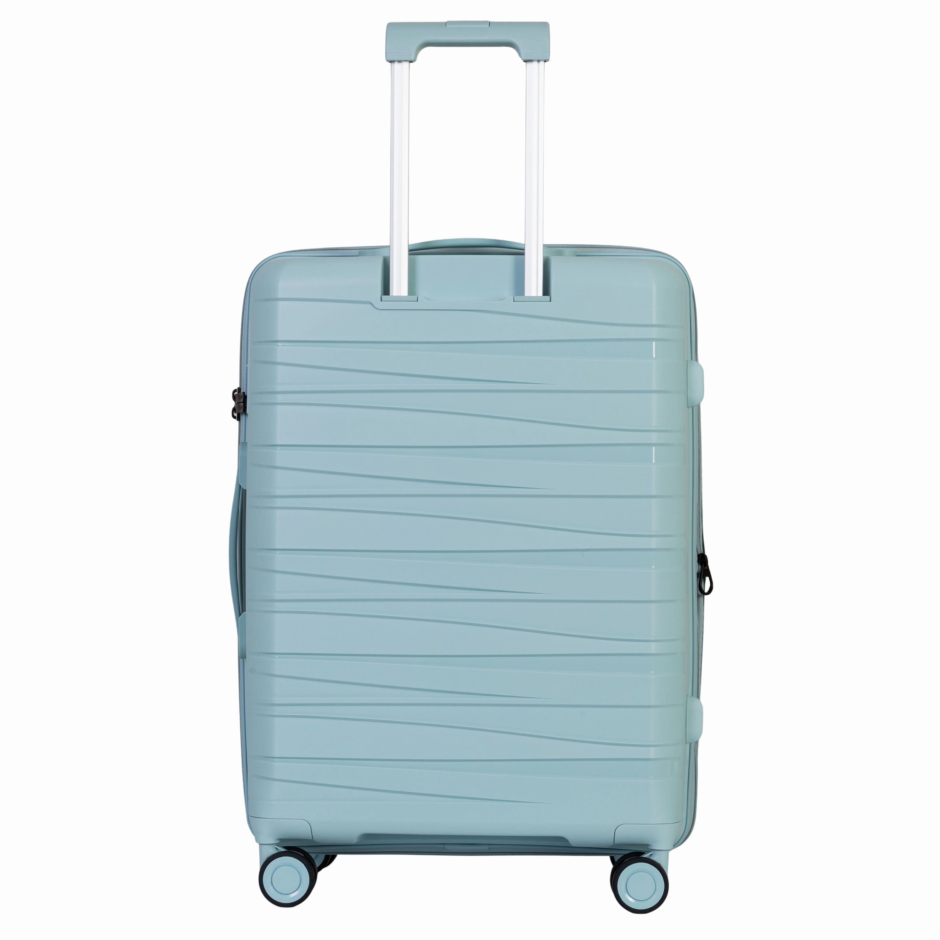 Explorer Breeze Anti-Theft Expandable 2-Piece Luggage Set (Carry-On and Medium)