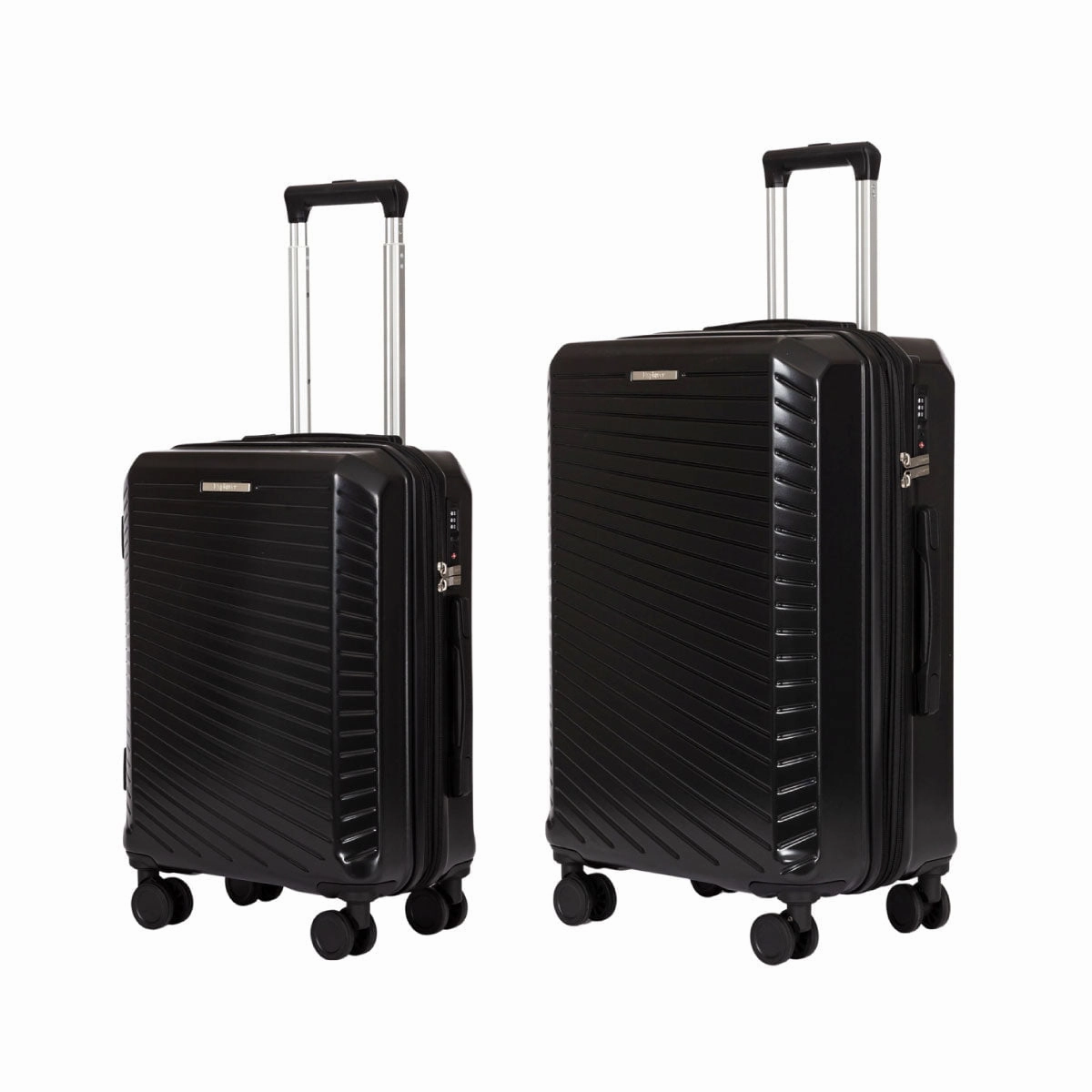 Explorer Passport Anti-Theft Expandable 2-Piece Luggage Set (Carry-On and Medium)