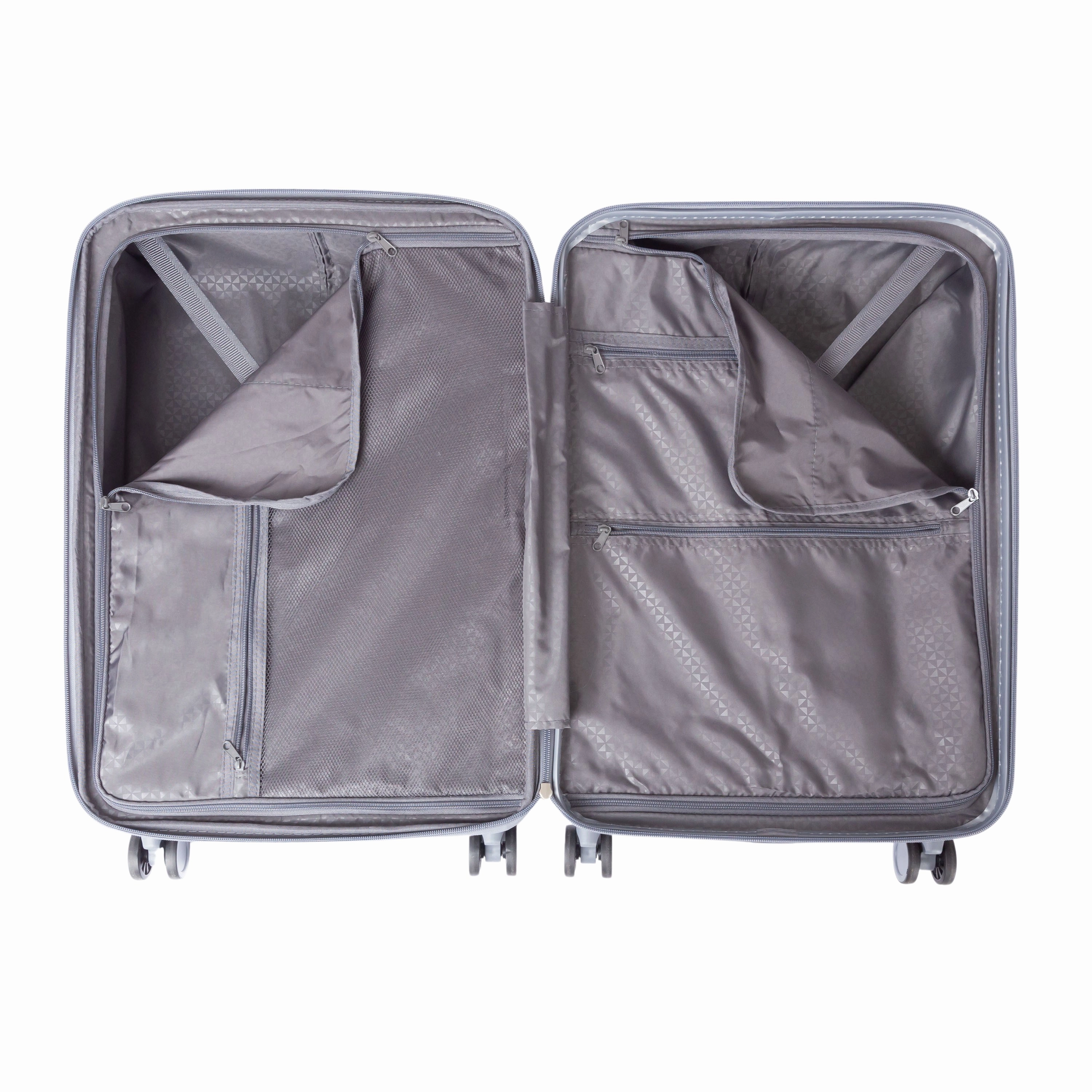 Explorer Passport Anti-Theft Expandable 2-Piece Luggage Set (Carry-On and Medium)