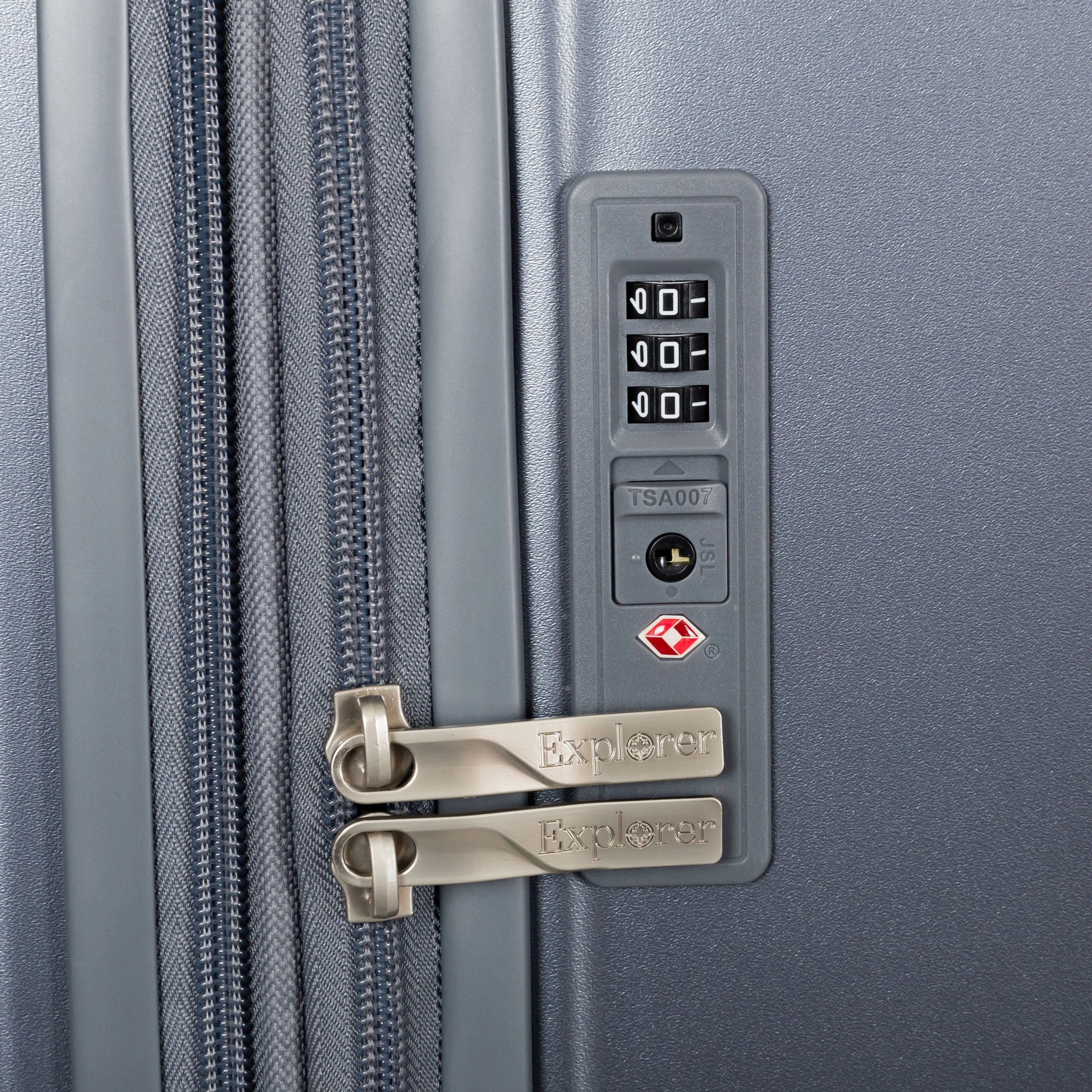 Explorer Passport Anti-Theft Expandable 3-Piece Luggage Set