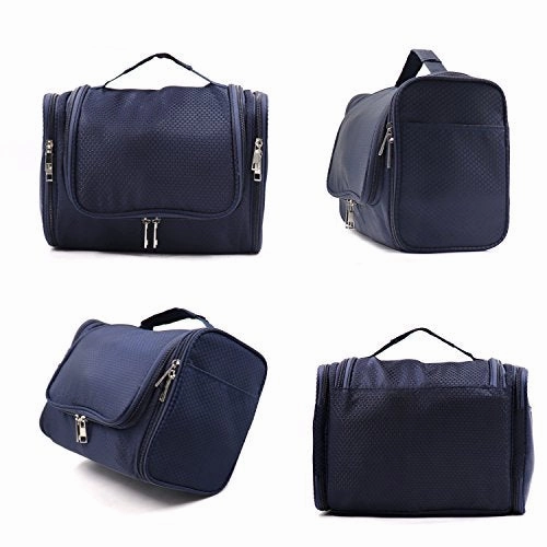 Extra Large Capacity Hanging Toiletry Bag for Men & Women, Portable Waterproof Bathroom Shower Bag,