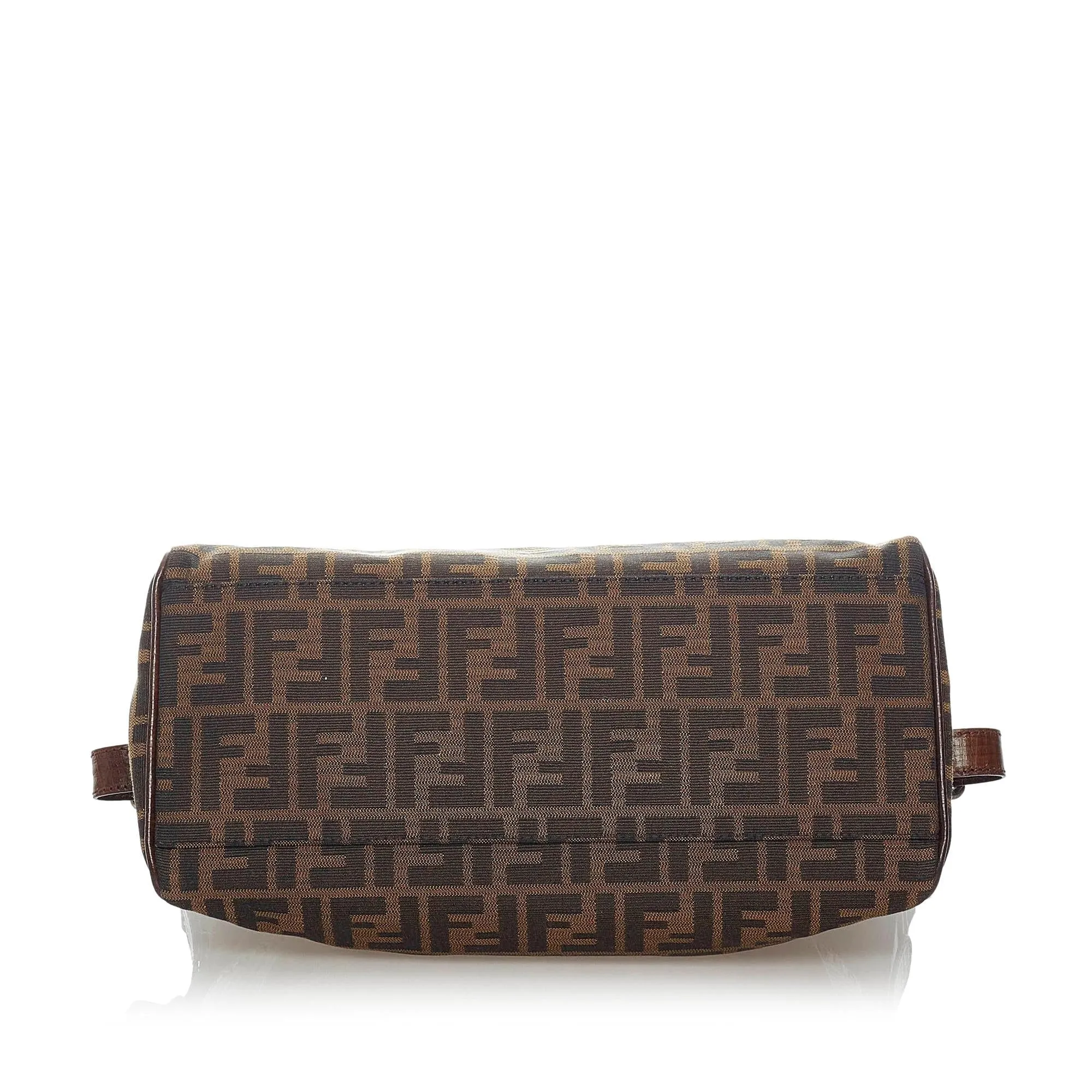 Fendi Zucca Etniko Canvas Shoulder Bag