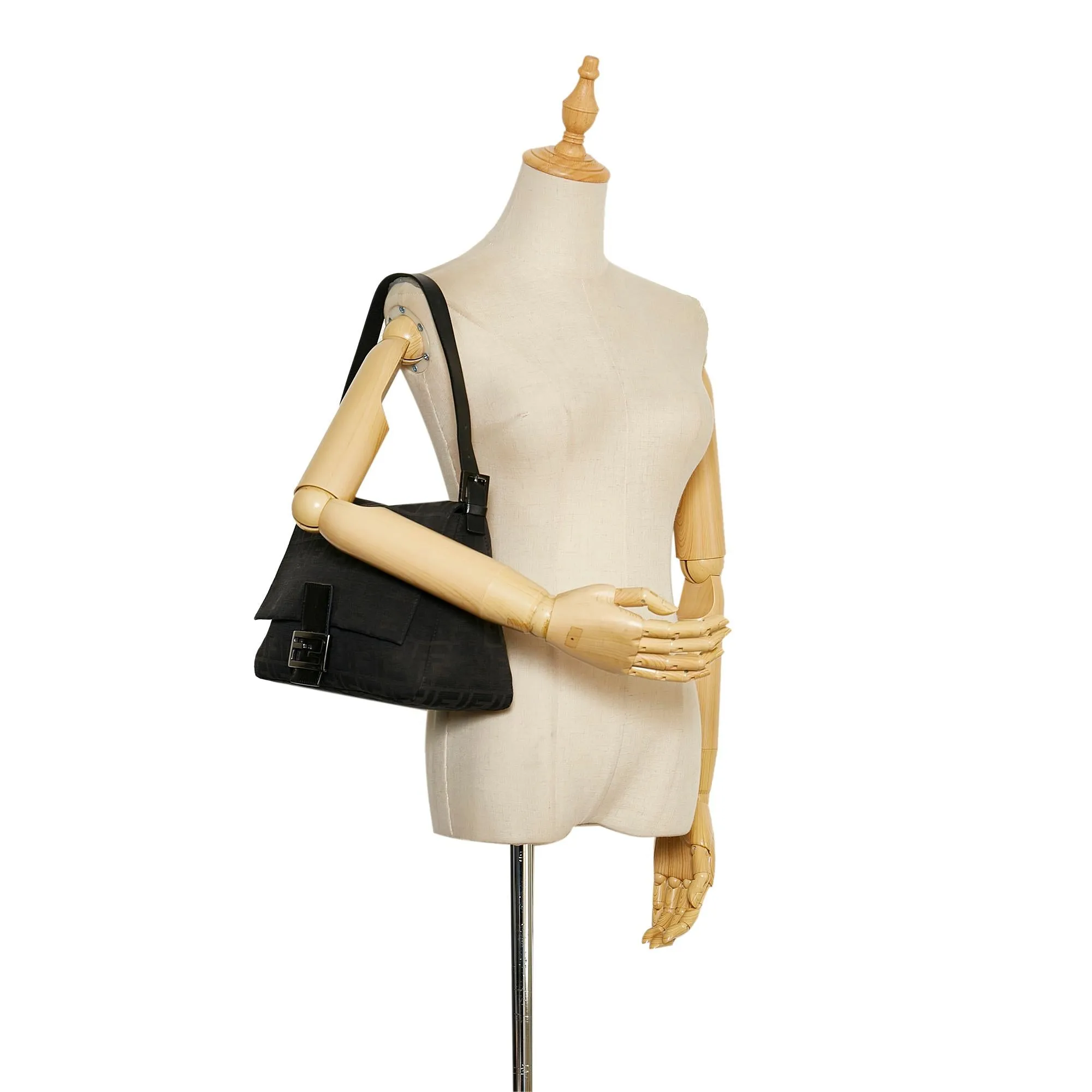 Fendi Zucca Mamma Forever Shoulder Bag