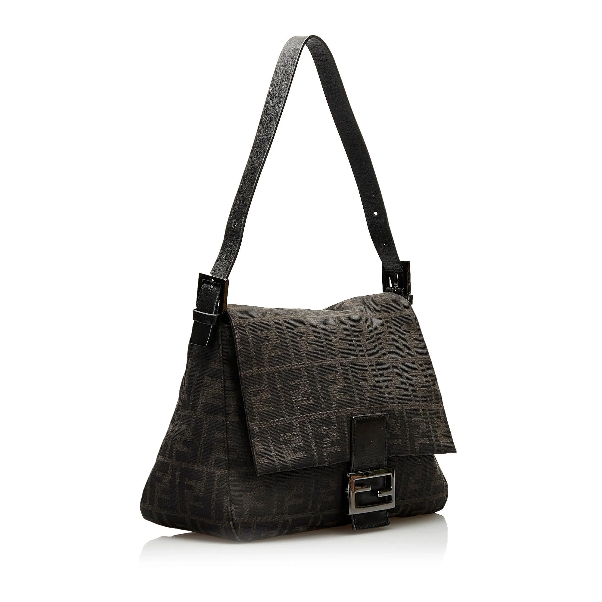 Fendi Zucca Mamma Forever Shoulder Bag