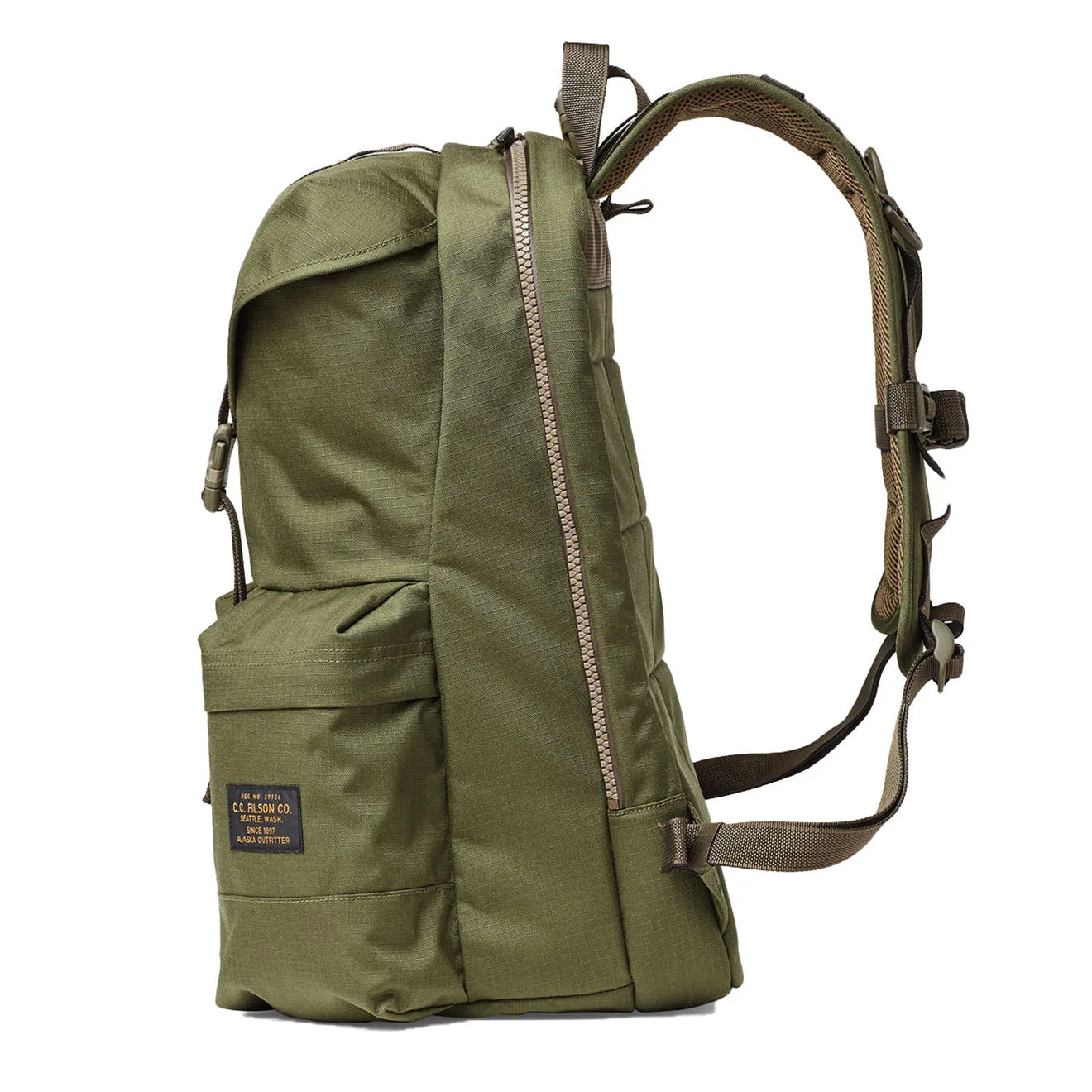 Filson Ripstop Nylon Backpack Surplus Green