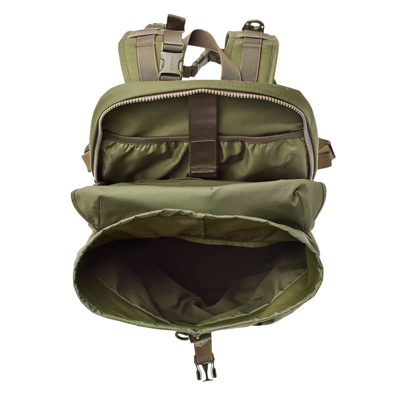Filson Ripstop Nylon Backpack Surplus Green