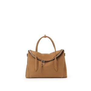 Folding Tote - Caramel