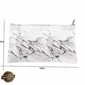 Gatton PU Marble Travel Cosmetic Bag Makeup Toiletry Case Multifunction Purse Box Women | Style