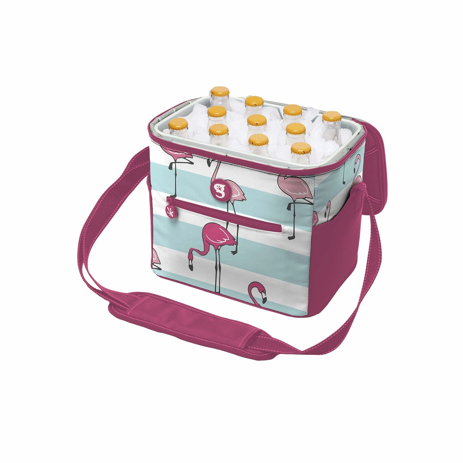 Geckobrands Medium 11 bottle / 12 Can Cooler with Removable Hard Liner