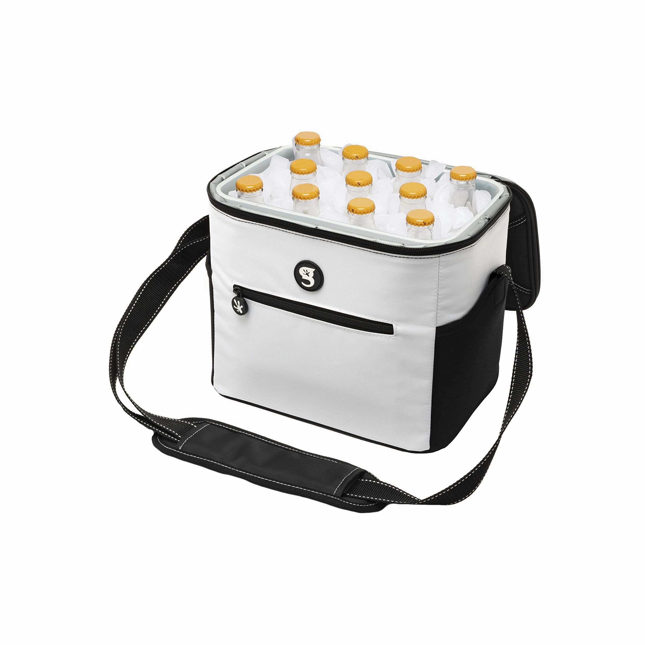 Geckobrands Medium 11 bottle / 12 Can Cooler with Removable Hard Liner