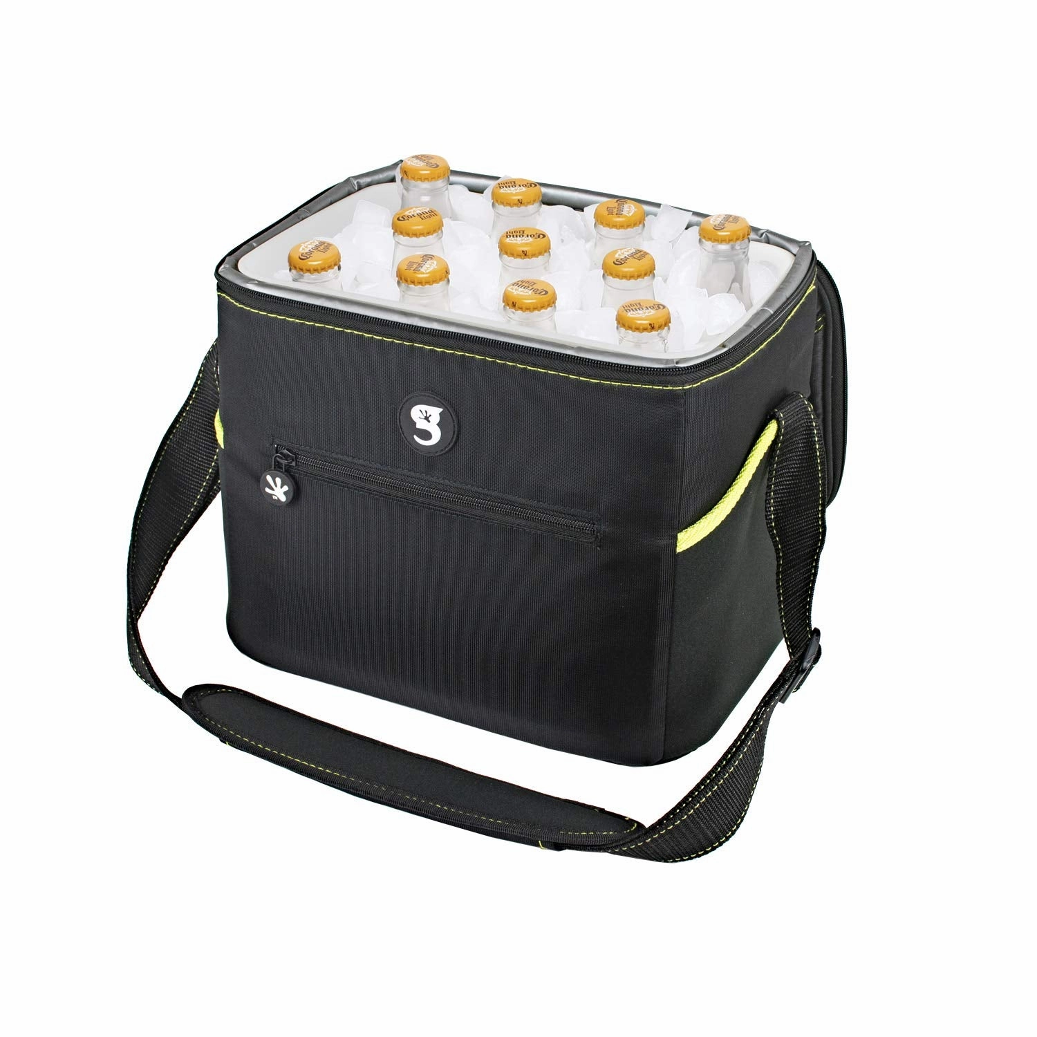 Geckobrands Medium 11 bottle / 12 Can Cooler with Removable Hard Liner