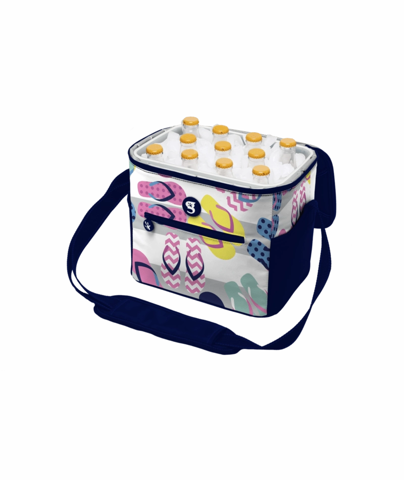 Geckobrands Medium 11 bottle / 12 Can Cooler with Removable Hard Liner