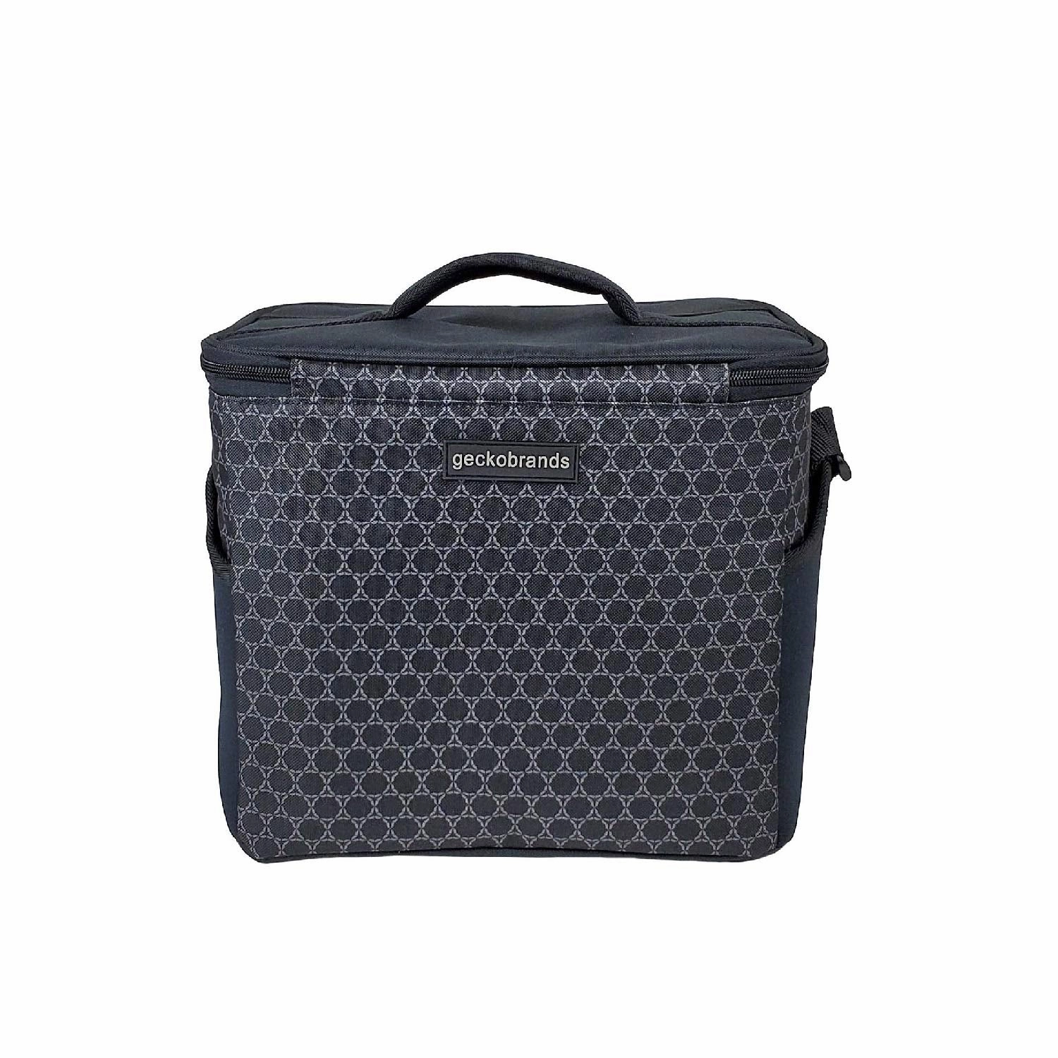 Geckobrands Medium 11 bottle / 12 Can Cooler with Removable Hard Liner