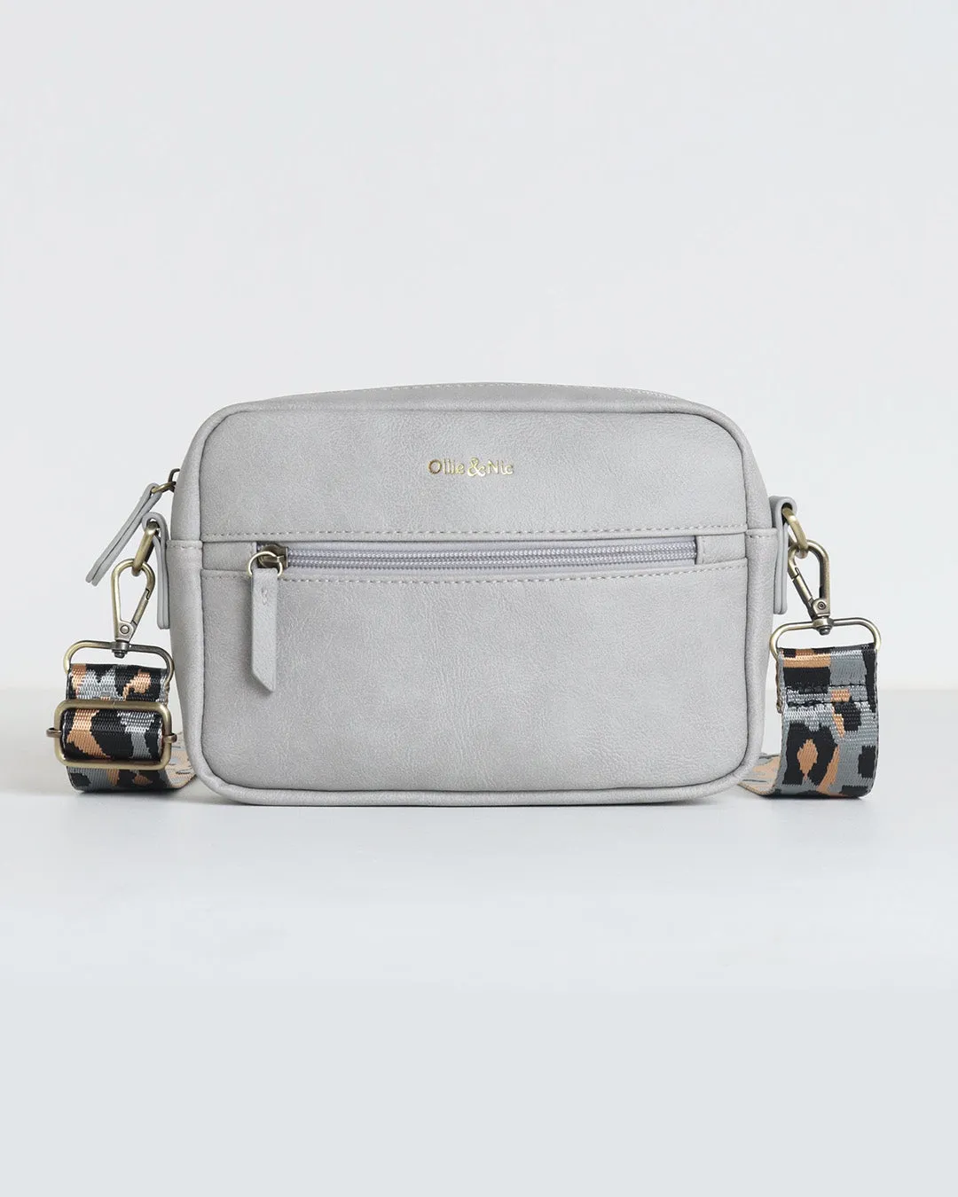 Gigi Crossbody - Light Grey