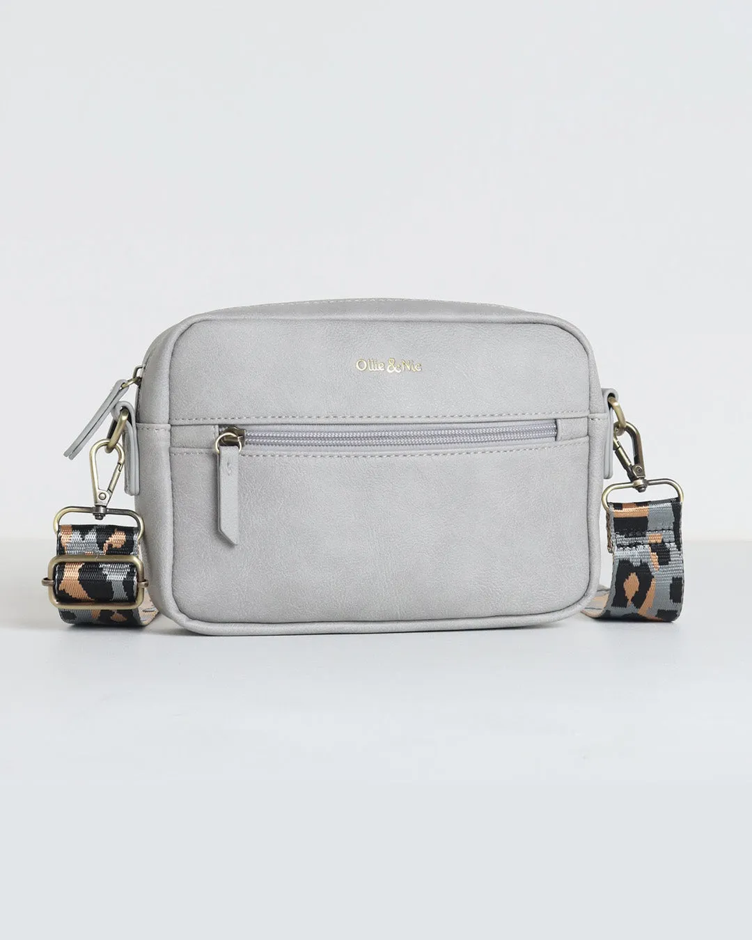Gigi Crossbody - Light Grey