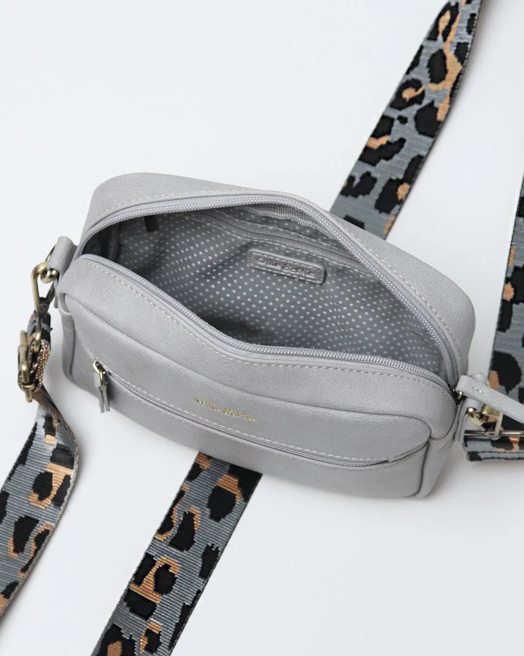 Gigi Crossbody - Light Grey