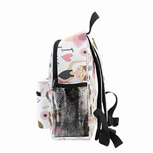 GIOVANIOR Ballerinas Ballet Girl Lightweight Travel School Backpack for Boys Girls Kids