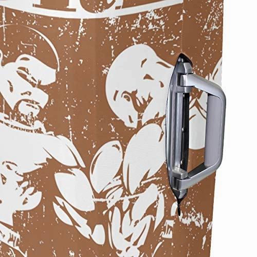 GIOVANIOR Boxing World Champion Luggage Cover Suitcase Protector Carry On Covers