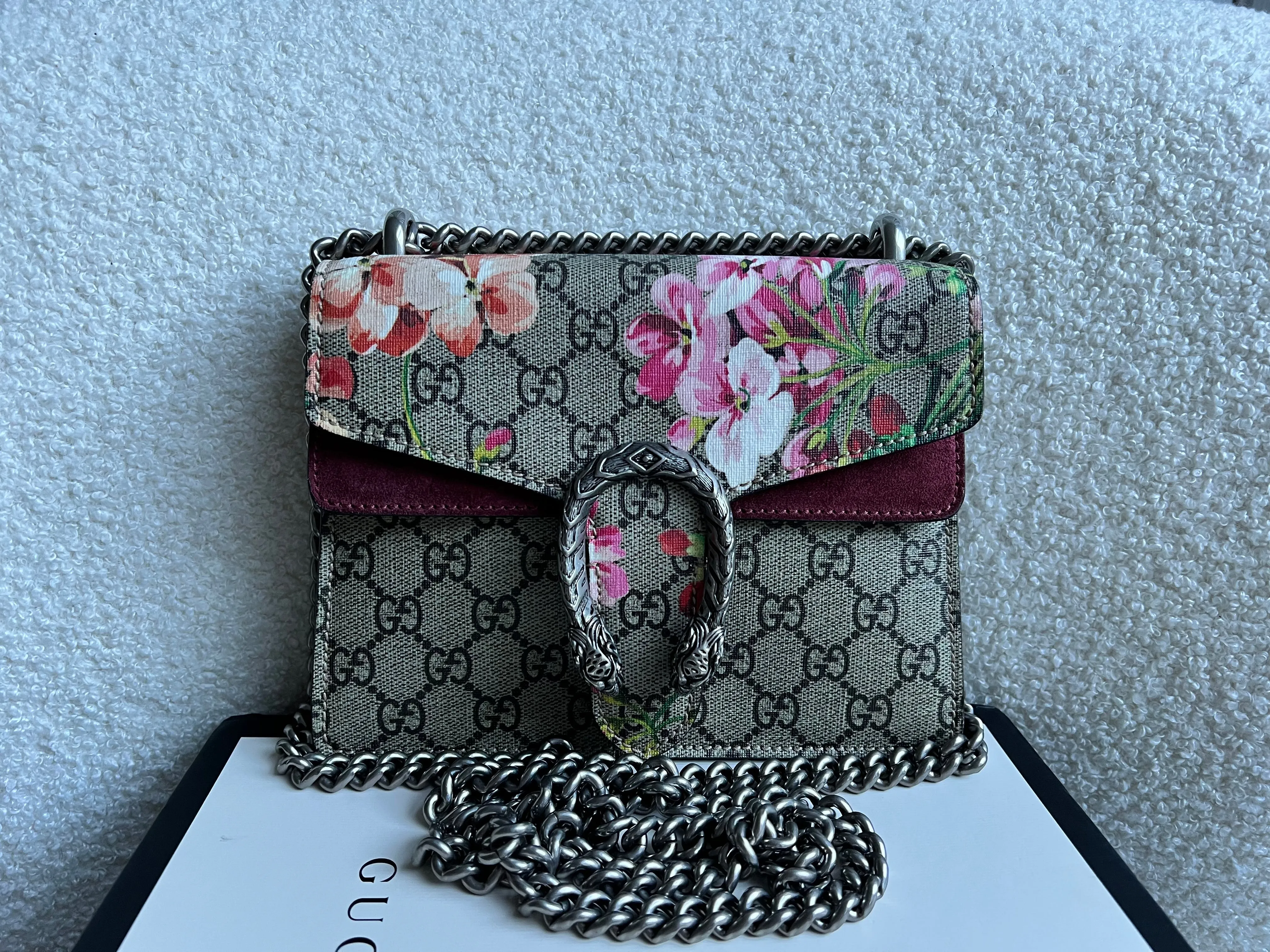 Gucci Dionysus GG Blooms Mini Shoulder Bag (RRP ??1,700)