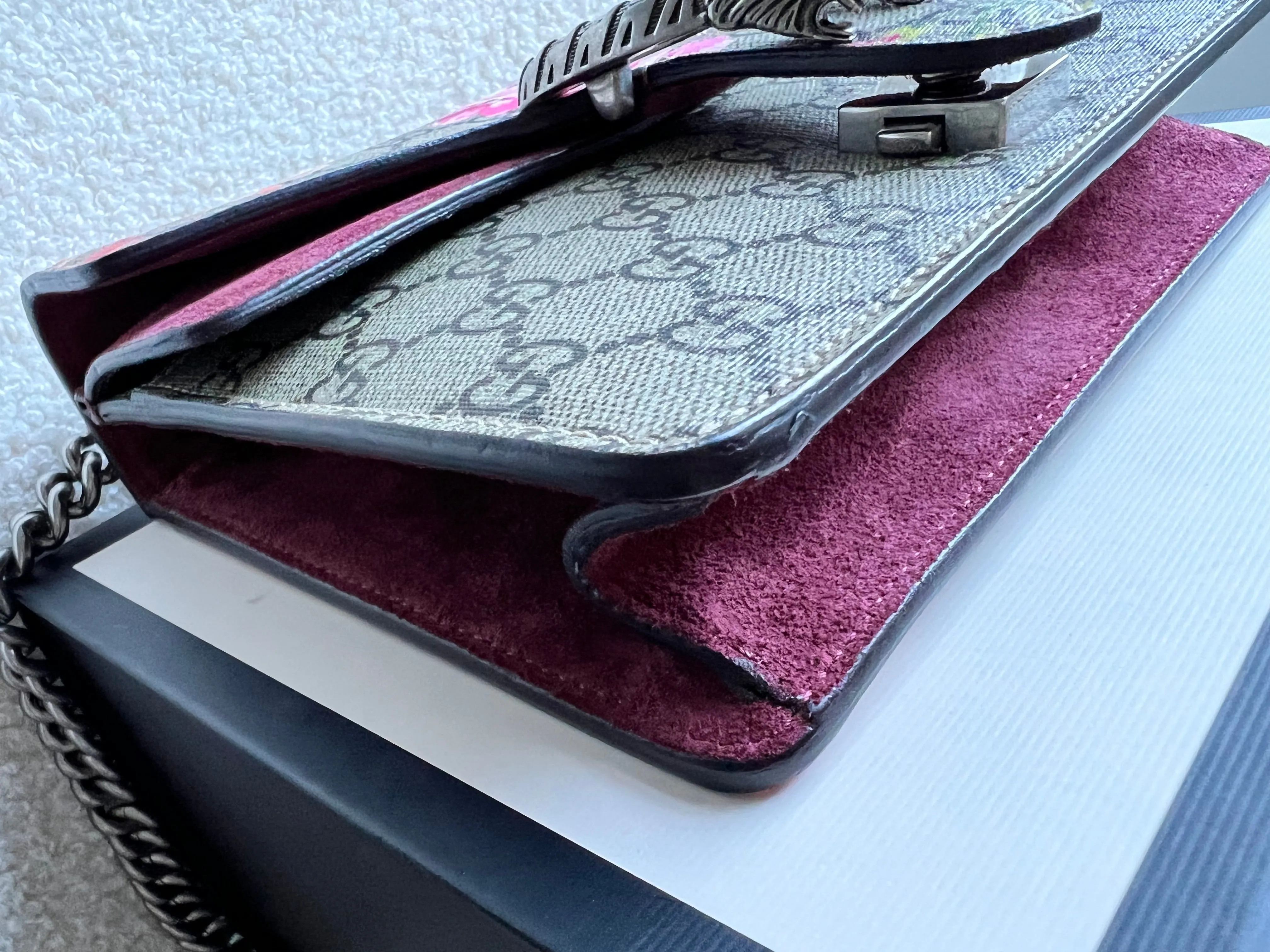 Gucci Dionysus GG Blooms Mini Shoulder Bag (RRP ??1,700)