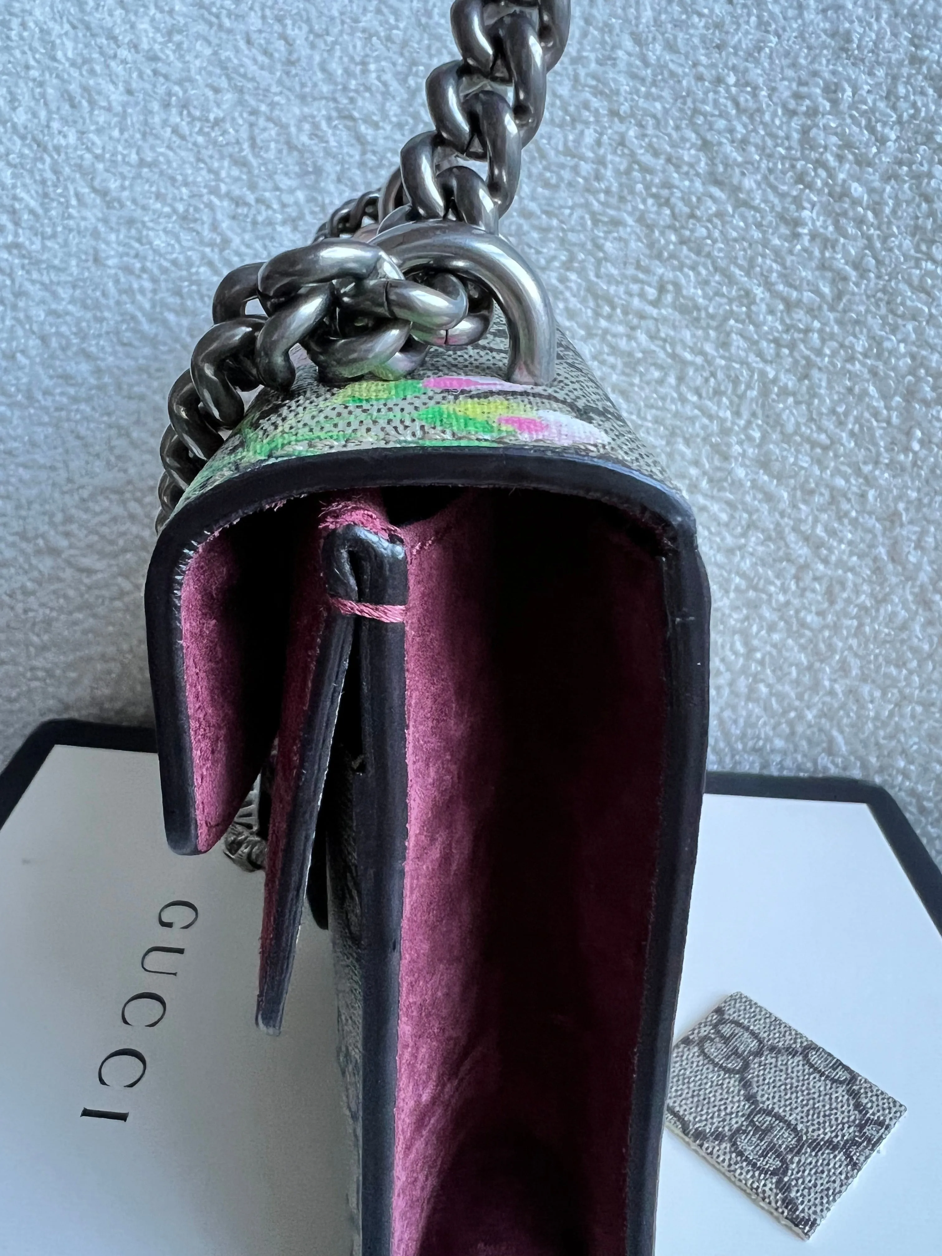 Gucci Dionysus GG Blooms Mini Shoulder Bag (RRP ??1,700)