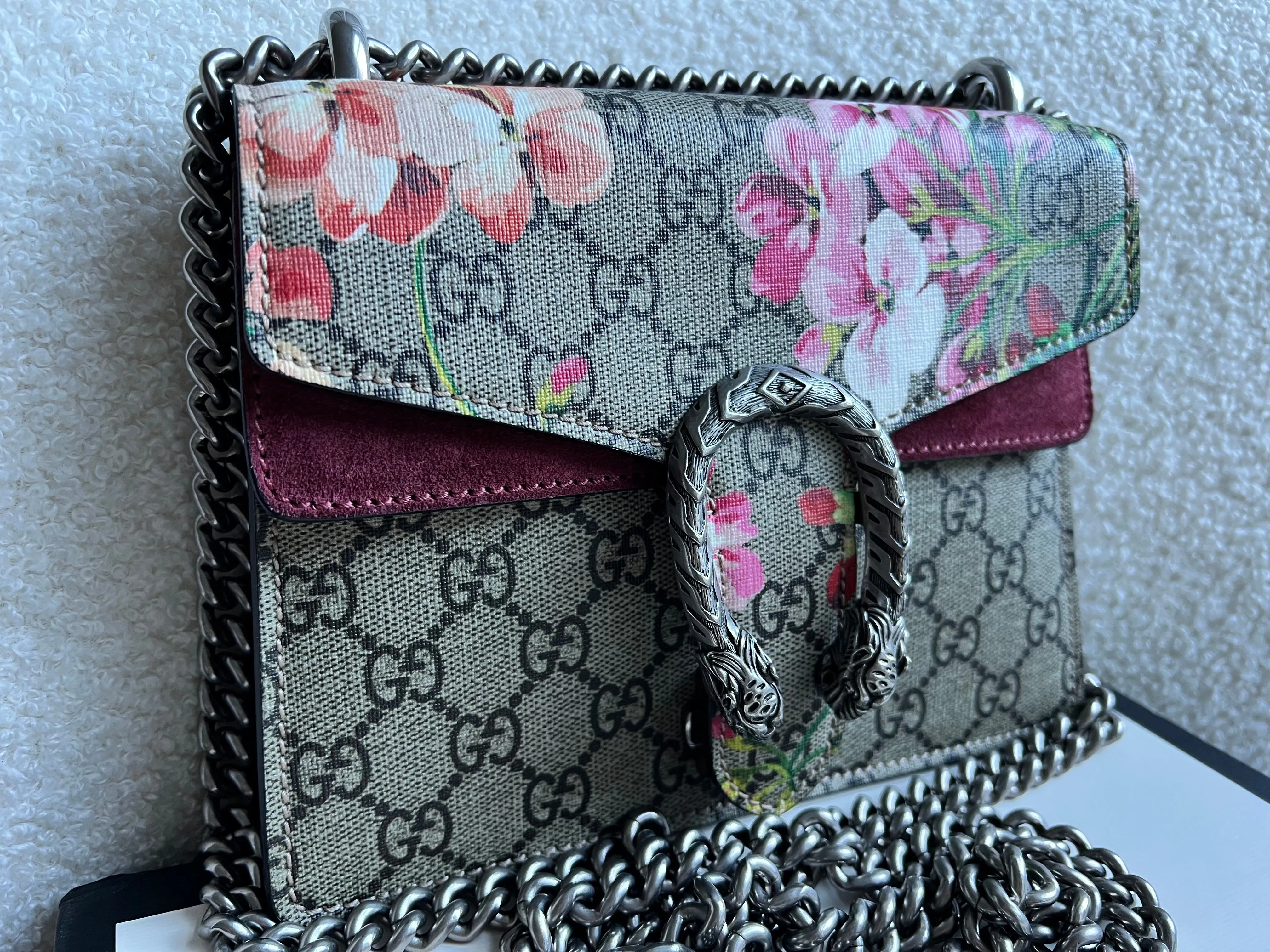 Gucci Dionysus GG Blooms Mini Shoulder Bag (RRP ??1,700)