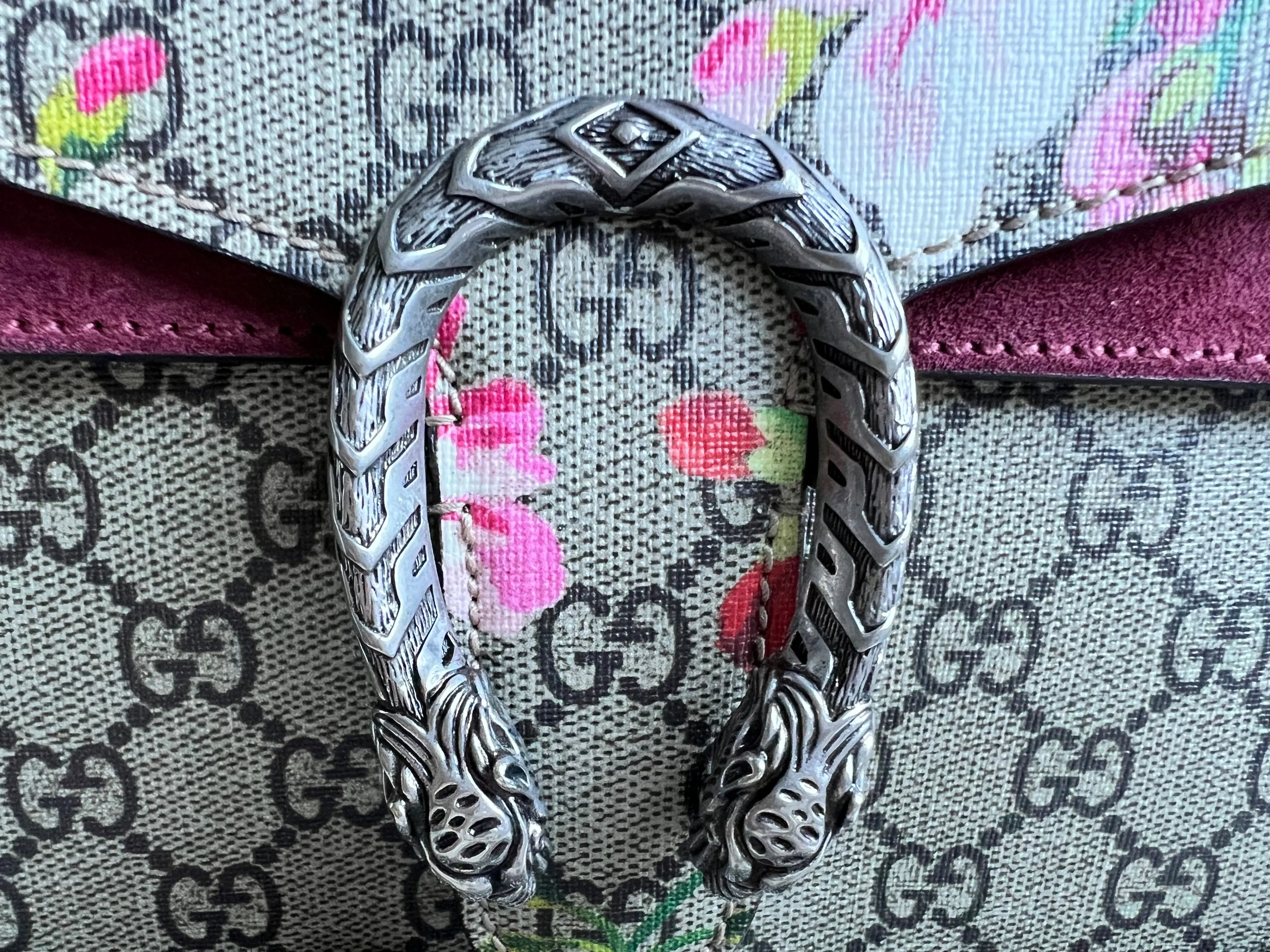 Gucci Dionysus GG Blooms Mini Shoulder Bag (RRP ??1,700)