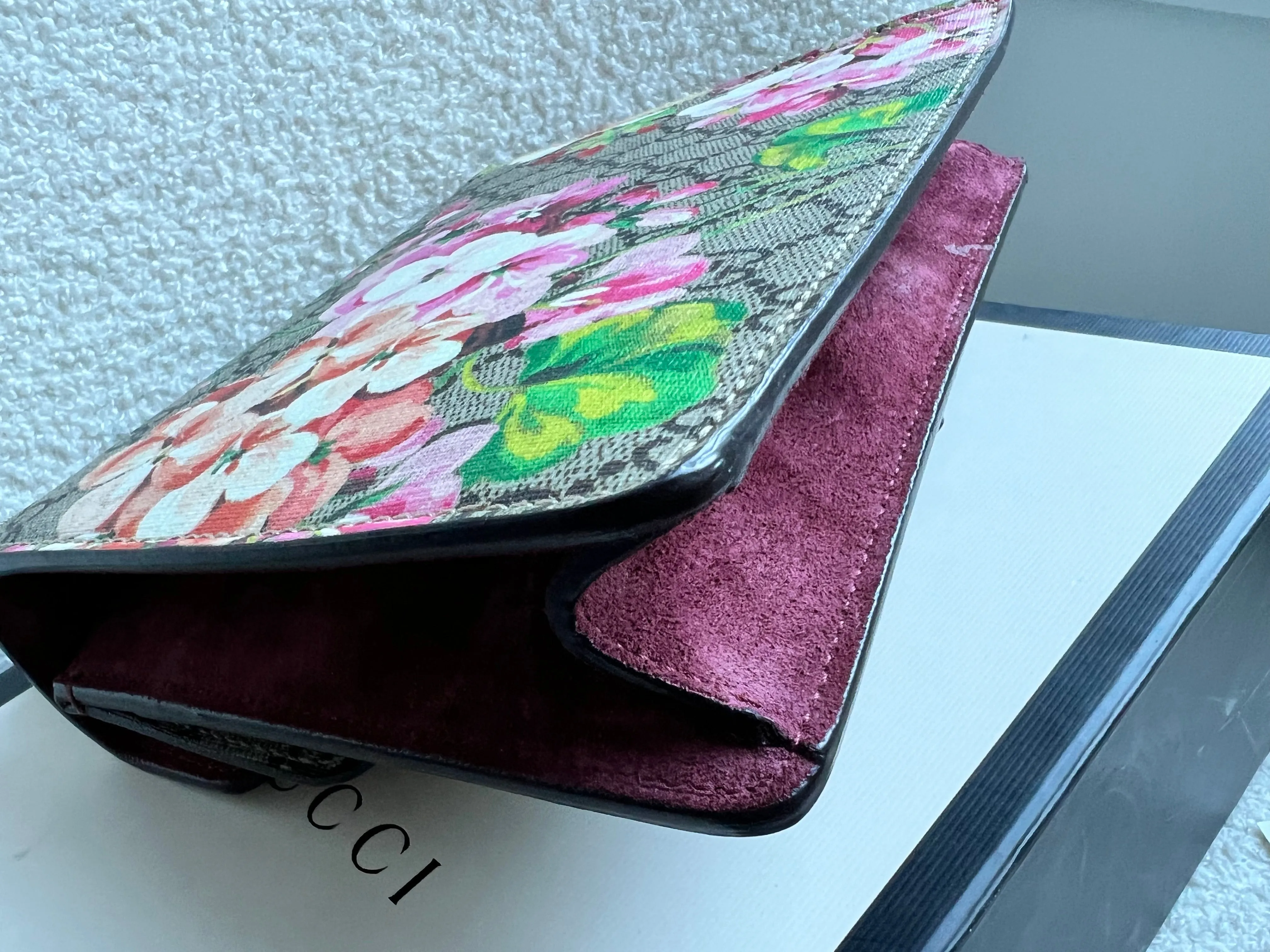 Gucci Dionysus GG Blooms Mini Shoulder Bag (RRP ??1,700)