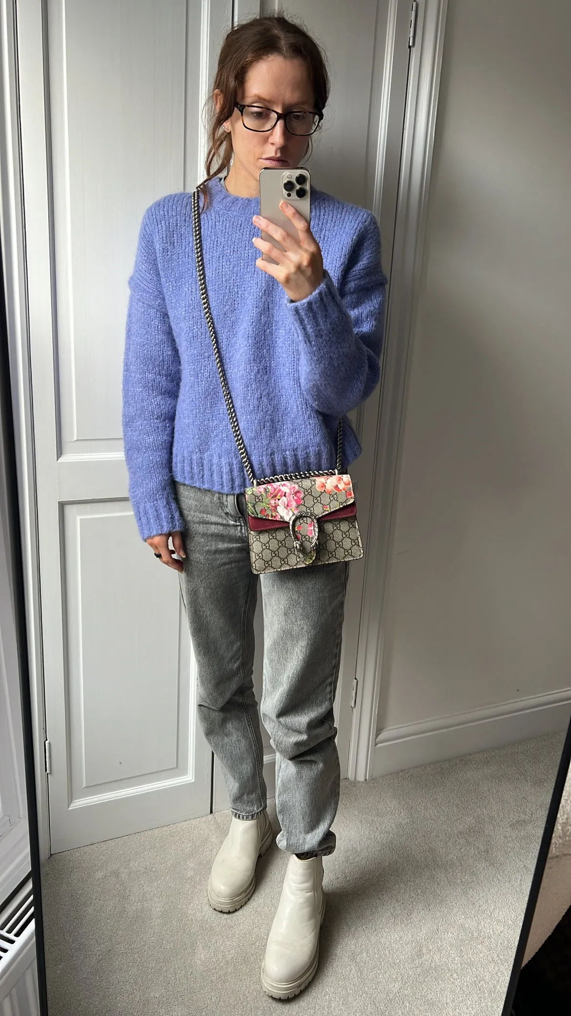Gucci Dionysus GG Blooms Mini Shoulder Bag (RRP ??1,700)
