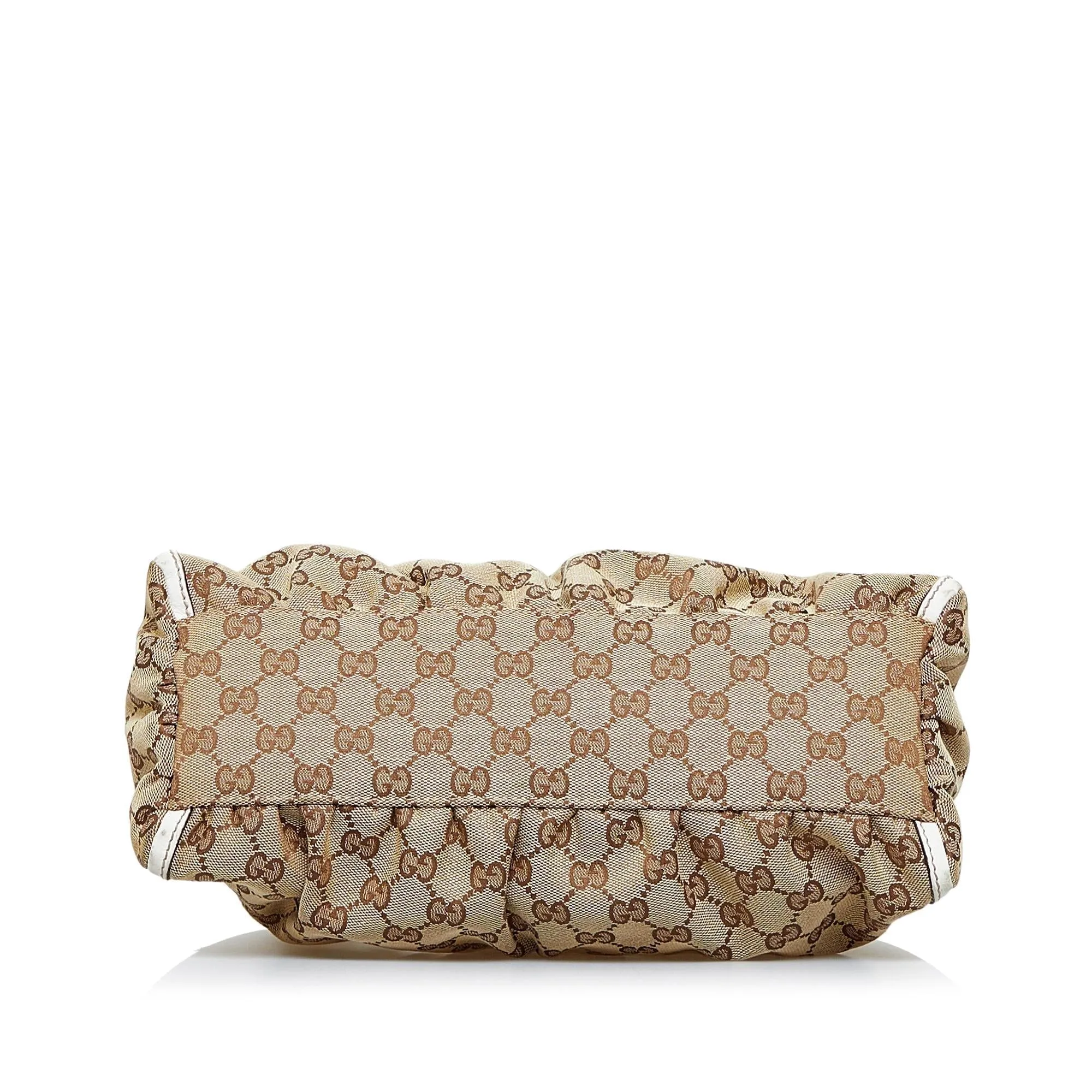 Gucci GG Canvas Abbey D-Ring Shoulder Bag (SHG-rFztis)