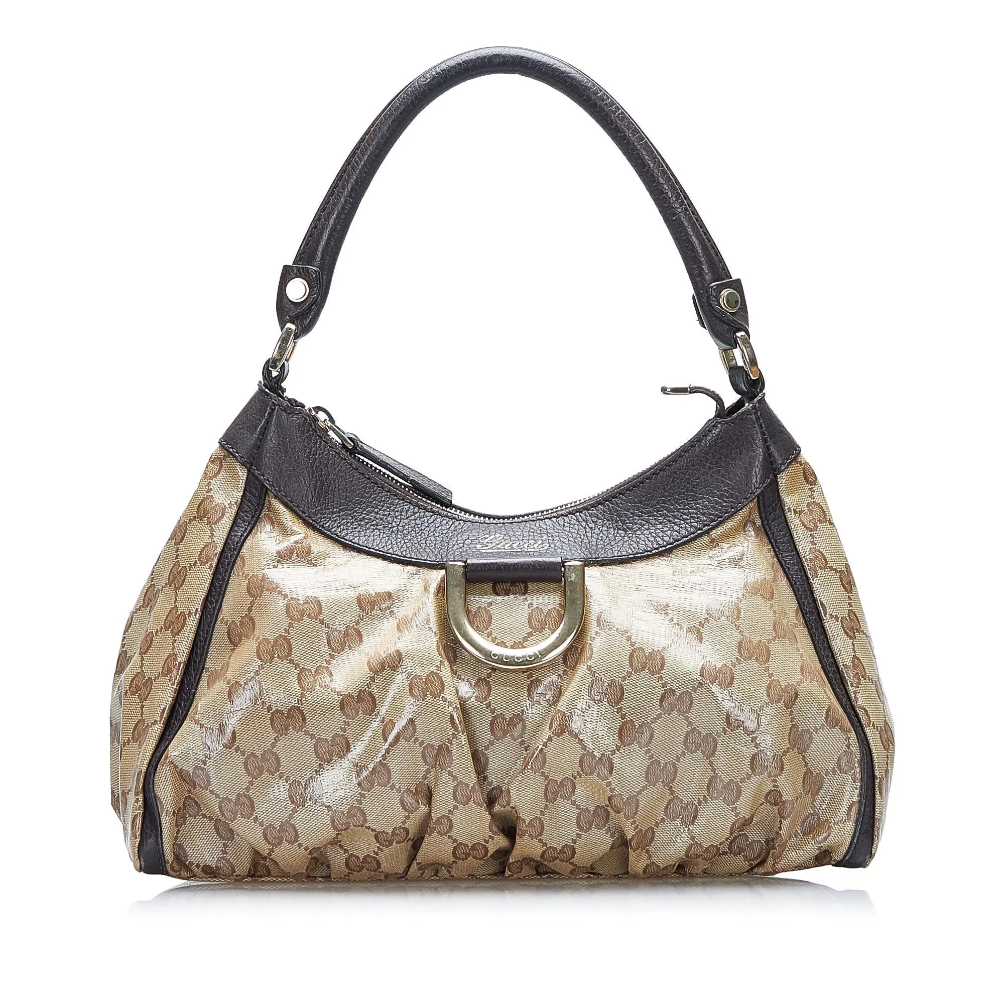 Gucci GG Canvas Abbey D-Ring Shoulder Bag (SHG-yZsTYJ)
