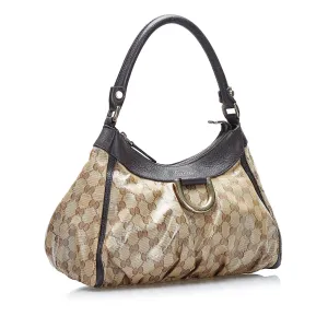 Gucci GG Canvas Abbey D-Ring Shoulder Bag (SHG-yZsTYJ)
