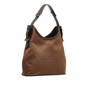 Gucci GG Canvas Shoulder Bag (SHG-BI7pTR)