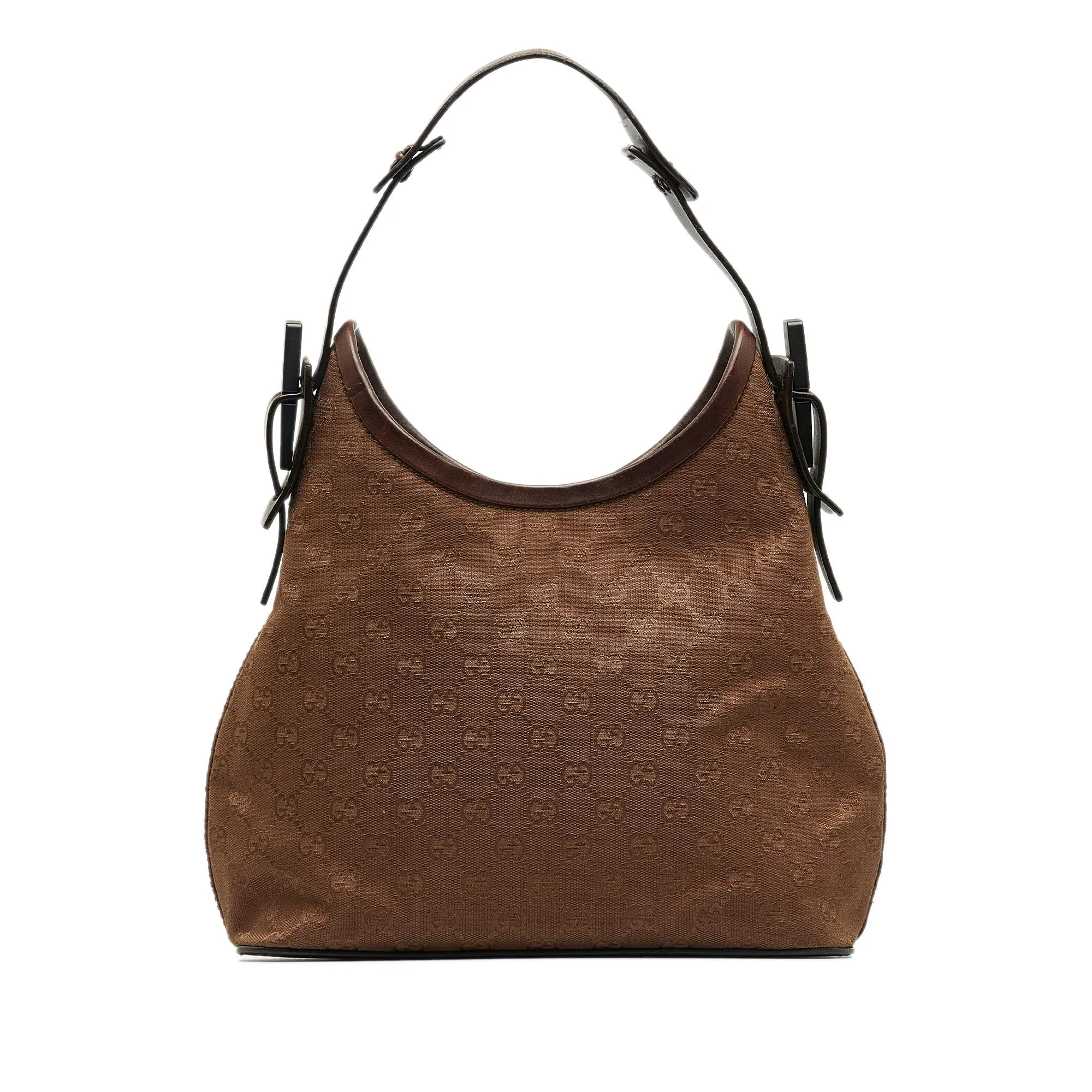 Gucci GG Canvas Shoulder Bag (SHG-BI7pTR)