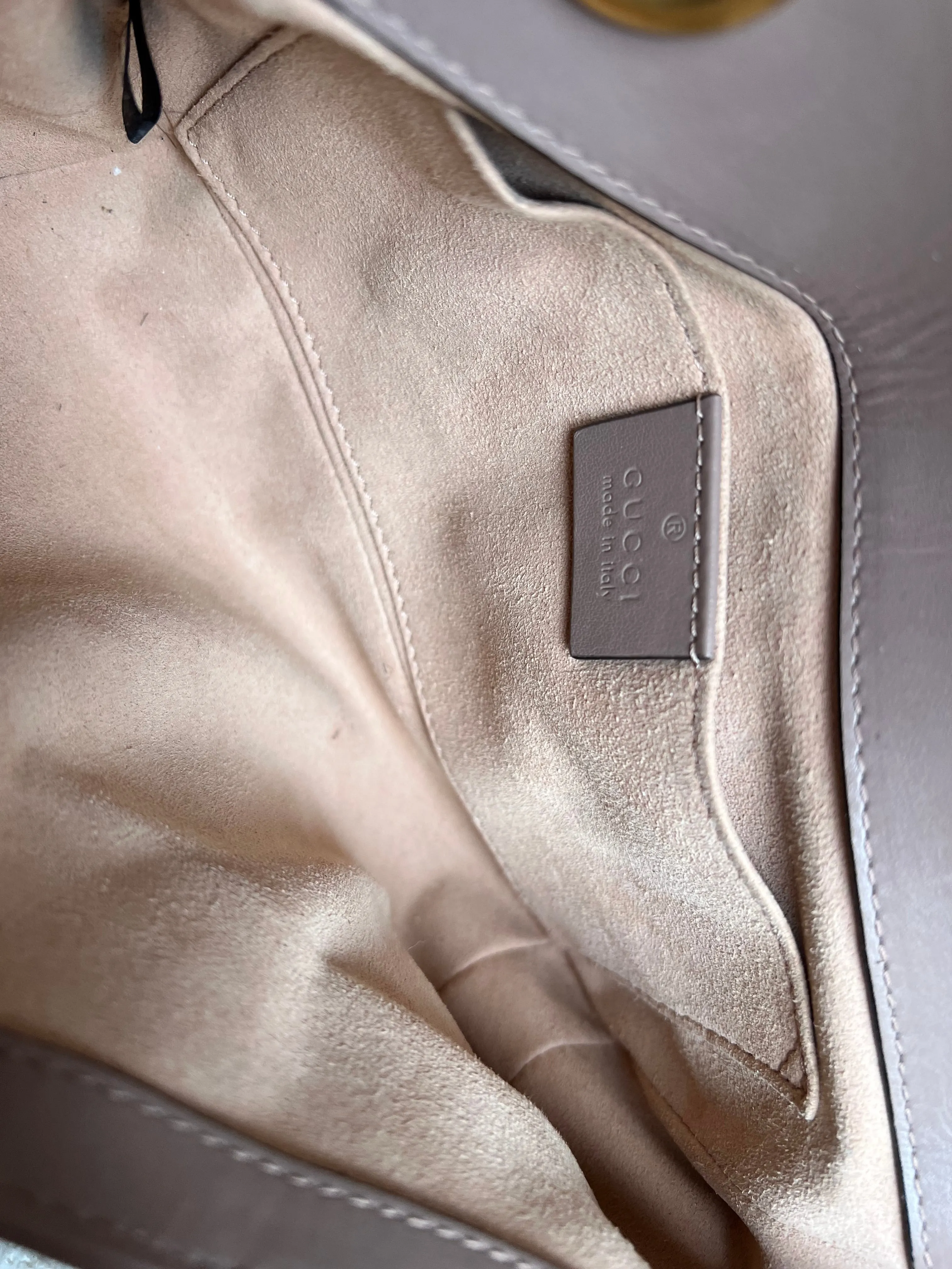 Gucci GG Dusty Pink Marmont Mini Shoulder Bag (RRP ??1,890)