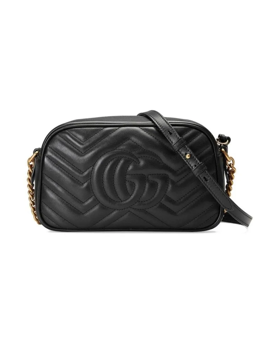 Gucci GG Marmont Series Small Quilted Shoulder Bag