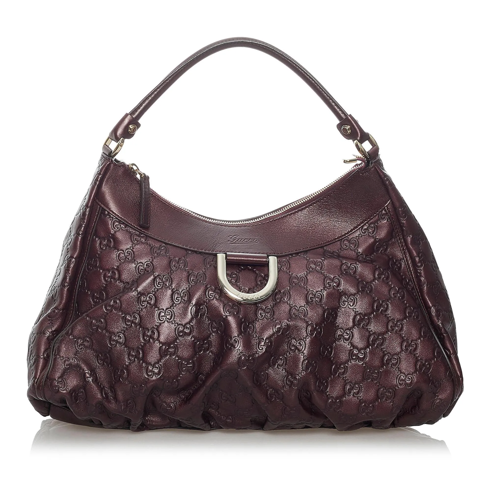 Gucci Guccissima Abbey D-Ring Shoulder Bag