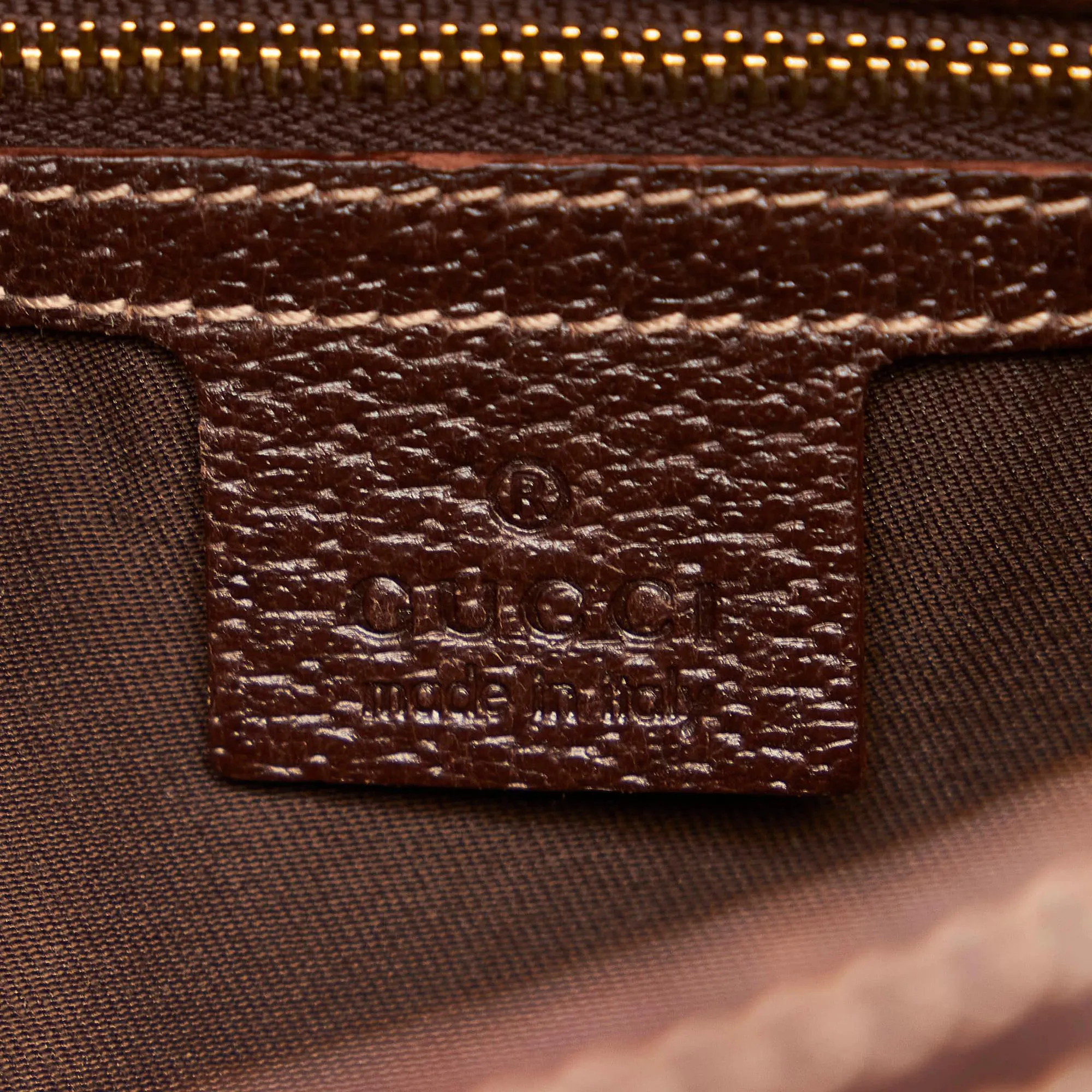 Gucci Horsebit Canvas Web Treasure Shoulder Bag