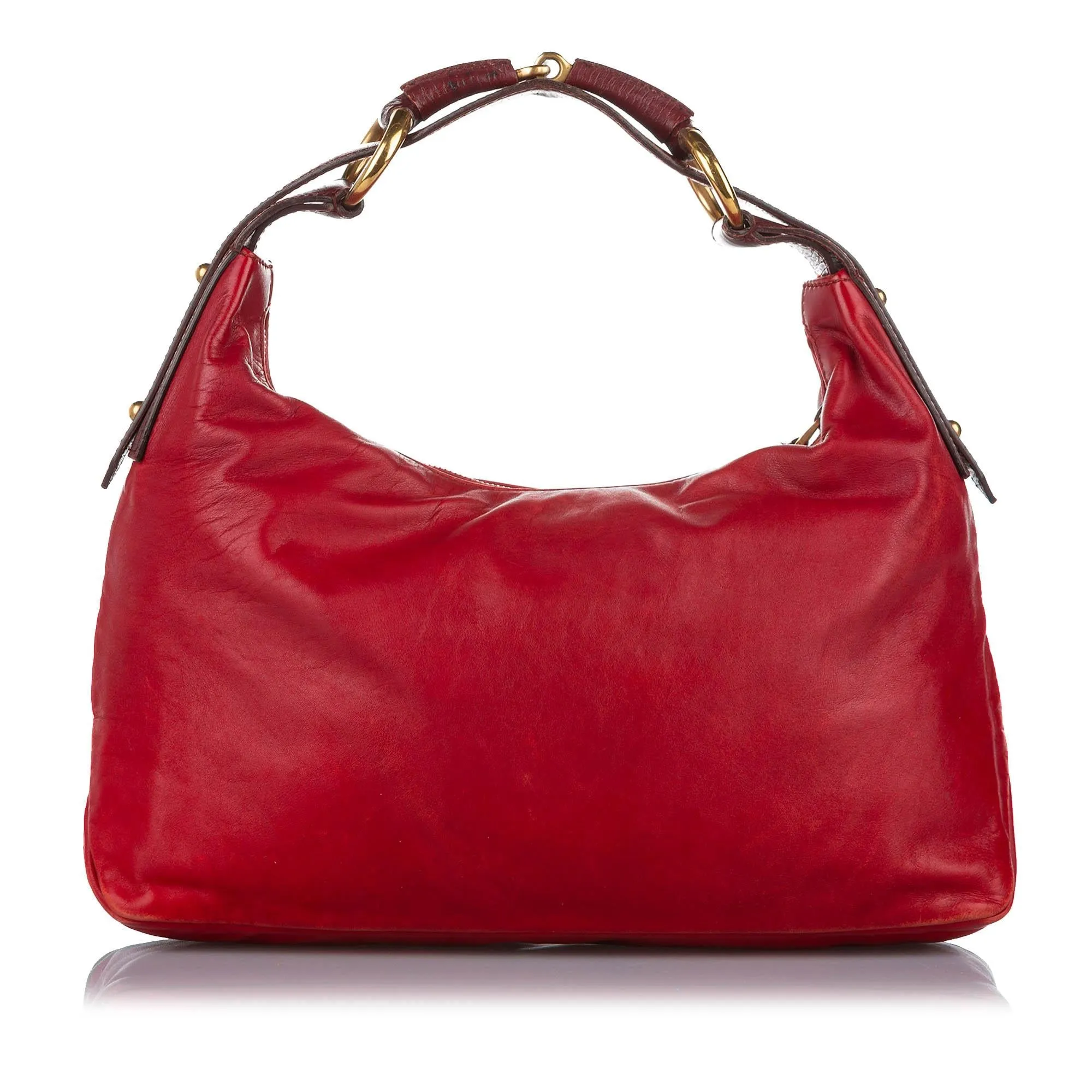 Gucci Horsebit Leather Shoulder Bag