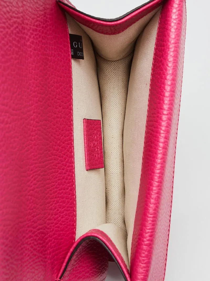 Gucci Mini Dionysus Shoulder Bag in Pink