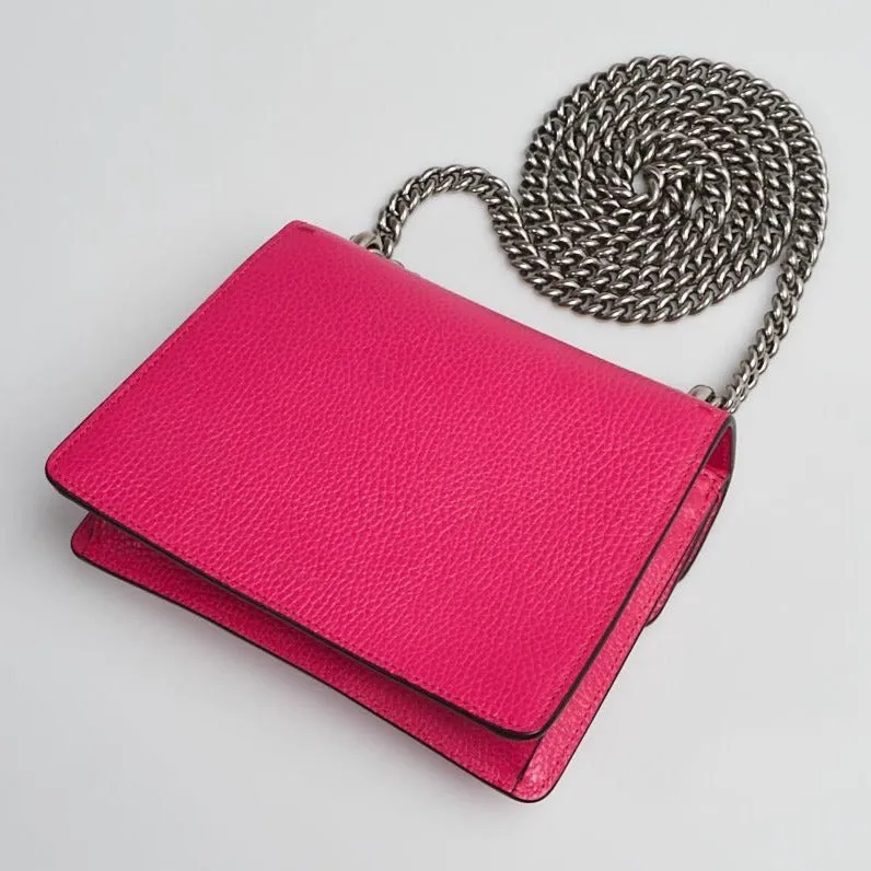 Gucci Mini Dionysus Shoulder Bag in Pink