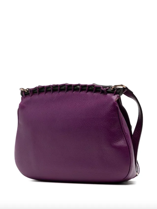 Gucci Purple leather ??Nouveau?? shoulder bag