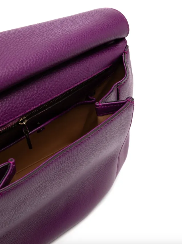 Gucci Purple leather ??Nouveau?? shoulder bag