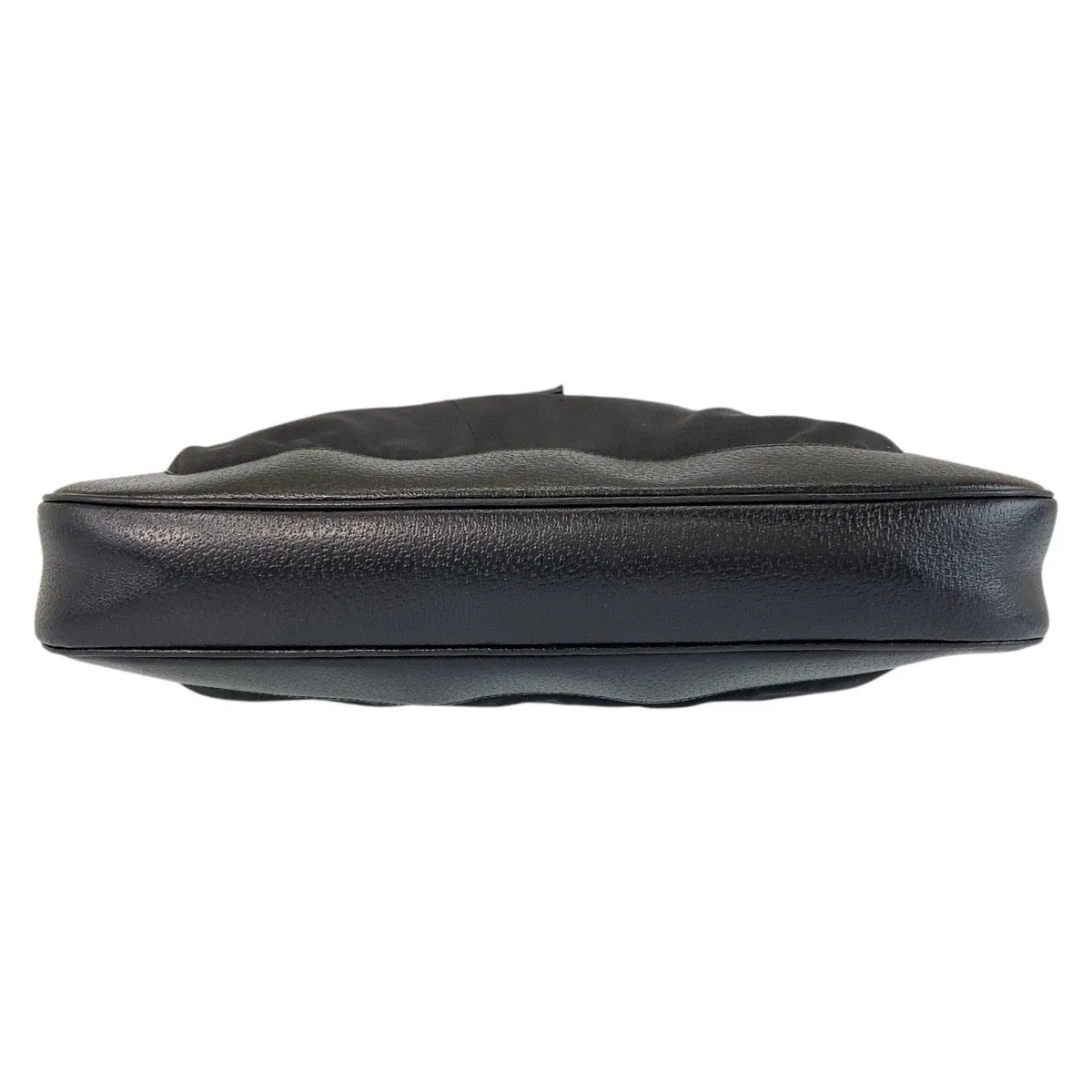 GUCCI Shoulder Bag 001 3346 Nylon, Leather Black black Jackie Women Used