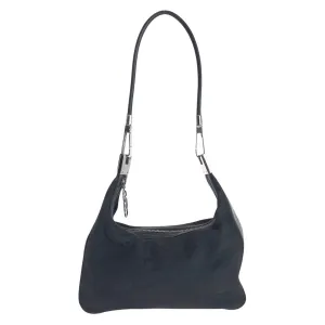 GUCCI Shoulder Bag 001 3821 canvas black Jumbo GG
